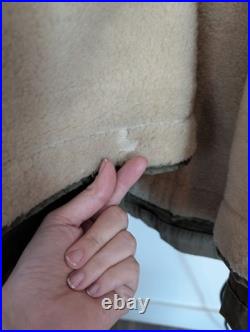 Vintage Usaf M51 Overcoat Parka With Pile Liner 1950 Korean War XL