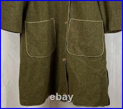 Vintage Woman's Wool Liner for Trench coat Korean War Named Size 14