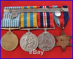 Vintage Ww2 & Korean War British Army Service Medals