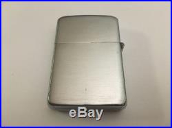 Vintage ZIPPO lighter Korean War era steel case 2032695 near mint withoriginal box