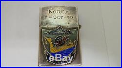 Vintage Zippo 950/Silver Korean War 5th RRU(P)