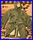 Vtg 1951 Military USAF M51 OVERCOAT PARKA WITH PILE LINER 1951 KOREAN WAR SMALL