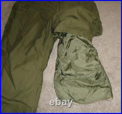 Vtg 1952 Korean War Field Trouser Pants M-1951 US Army With Lining RARE XL Long