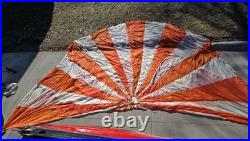 Vtg 1953 USAF C-9 Parachute Canopy Only, Irving Air Chute Co, Korean War Era