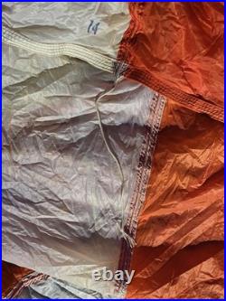 Vtg 1953 USAF C-9 Parachute Canopy Only, Irving Air Chute Co, Korean War Era