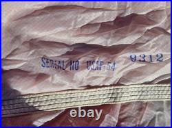 Vtg 1953 USAF C-9 Parachute Canopy Only, Irving Air Chute Co, Korean War Era