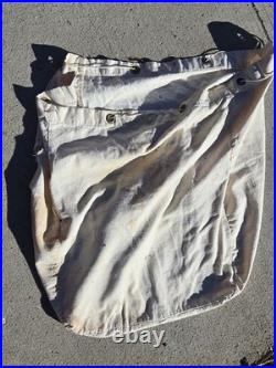 Vtg 1953 USAF C-9 Parachute Canopy Only, Irving Air Chute Co, Korean War Era