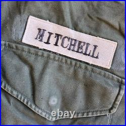 Vtg 50s Korean War Era US Army M-51 Field Jacket OG-107 Med Reg Coat Mans Sateen