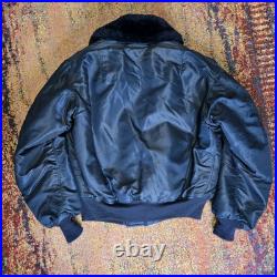 Vtg 50s Korean War USAF B-15C Flight Jacket Flying Pritzker & Sons Named ID Capt