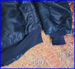 Vtg 50s Korean War USAF B-15C Flight Jacket Flying Pritzker & Sons Named ID Capt