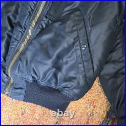 Vtg 50s Korean War USAF B-15C Flight Jacket Flying Pritzker & Sons Named ID Capt