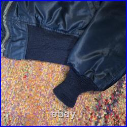 Vtg 50s Korean War USAF B-15C Flight Jacket Flying Pritzker & Sons Named ID Capt