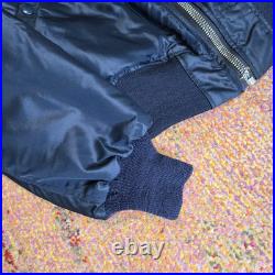 Vtg 50s Korean War USAF B-15C Flight Jacket Flying Pritzker & Sons Named ID Capt