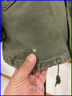 Vtg 50s M-1951 Field Jacket US Army patches Special Forces M Reg EXCELLENT