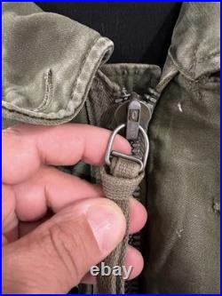 Vtg 50s M-1951 Field Jacket US Army patches Special Forces M Reg EXCELLENT