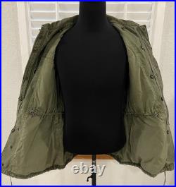 Vtg 50s M-1951 Field Jacket US Army patches Special Forces M Reg EXCELLENT