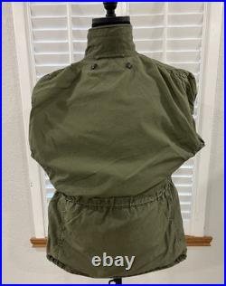 Vtg 50s M-1951 Field Jacket US Army patches Special Forces M Reg EXCELLENT
