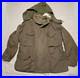 Vtg 50s Military Korean War M-1951 Field Jacket W Liner & Hood Mens Large Coat