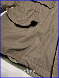 Vtg 50s Military Korean War M-1951 Field Jacket W Liner & Hood Mens Large Coat Vtg 50s Military Korean War M-1951 Field Jacket W Liner & Hood Mens Large Coat