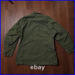 Vtg 50s US Army M51 Field Jacket Coat M-1951 Korean War Medium Long OG-107