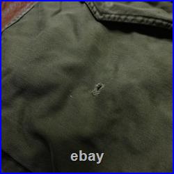 Vtg 50s US Army M51 Field Jacket Coat M-1951 Korean War Medium Long OG-107