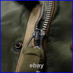 Vtg 50s US Army M51 Field Jacket Coat M-1951 Korean War Medium Long OG-107