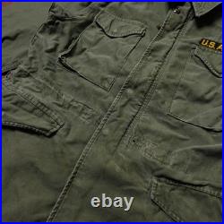 Vtg 50s US Army M51 Field Jacket Coat M-1951 Korean War Medium Long OG-107