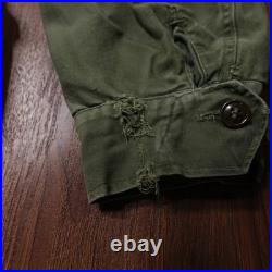 Vtg 50s US Army M51 Field Jacket Coat M-1951 Korean War Medium Long OG-107