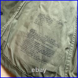 Vtg 50s US Military M-1951 M51 Field Jacket Olive Green OG-107 No Liner Large