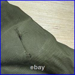 Vtg 50s US Military M-1951 M51 Field Jacket Olive Green OG-107 No Liner Large