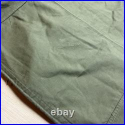 Vtg 50s US Military M-1951 M51 Field Jacket Olive Green OG-107 No Liner Large