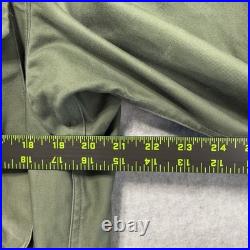 Vtg 50s US Military M-1951 M51 Field Jacket Olive Green OG-107 No Liner Sm 1952