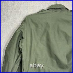 Vtg 50s US Military M-1951 M51 Field Jacket Olive Green OG-107 No Liner Sm 1952