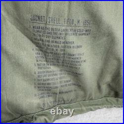 Vtg 50s US Military M-1951 M51 Field Jacket Olive Green OG-107 No Liner Sm 1952