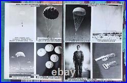 Vtg KOREAN WAR Era Parachute Navy Test Pilot Photo LOT Military El Centro CA