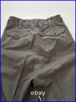 Vtg Korean War US Army Corporal Uniform Wool Shirt Trousers Ribbon Bar Small