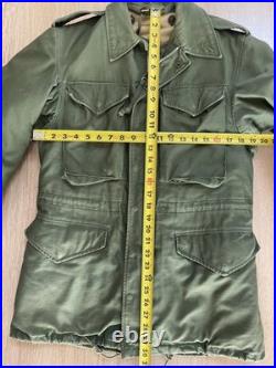 Vtg Korean War era M-1951 M-51 FIELD JACKET XS SHELL & Liner Military Wool EXC