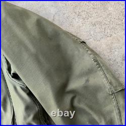 Vtg Korean War era M-1951 M-51 field jacket shell With Liner Military Wool MD Reg