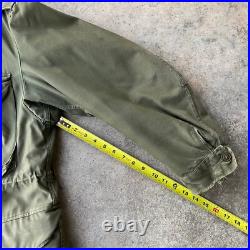 Vtg Korean War era M-1951 M-51 field jacket shell With Liner Military Wool MD Reg