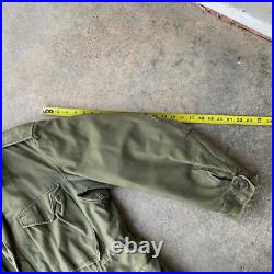 Vtg Korean War era M-1951 M-51 field jacket shell With Liner Military Wool MD Reg