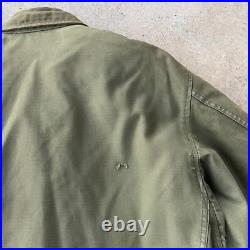 Vtg Korean War era M-1951 M-51 field jacket shell With Liner Military Wool MD Reg