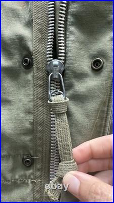 Vtg Korean War era M-1951 M-51 field jacket shell With Liner in Medium Regular