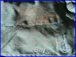 Vtg M-1951 Korean War Fishtail Parka Wool Liner Wolf Fur Hood M51 X-large