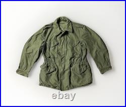 Vtg M-1951 US Army Field Jacket Shell Medium Regular Dated 1952 AC Clothing Nice