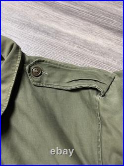 Vtg M-1951 US Army Field Jacket Shell Medium Regular Dated 1952 AC Clothing Nice