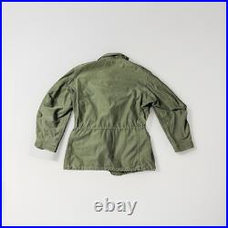 Vtg M-1951 US Army Field Jacket Shell Medium Regular Dated 1952 AC Clothing Nice