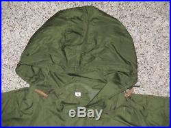 Vtg M1951 Korean War Us Army Fishtail Military Parka-shell Jacket M
