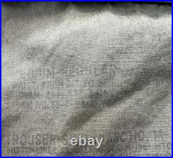 Vtg M51 Field Trousers Shell M-1951 Army Military Pants Green Baggy Long M Talon