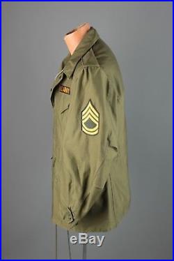 Vtg Men's 1950s 60s NOS M-51 US Army Korean War Field Jacket sz S Short #3599