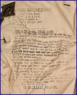 Vtg Men's 50s Korean War US Army M-51 Cargo Field Pants Sz XL Reg 1950s M51